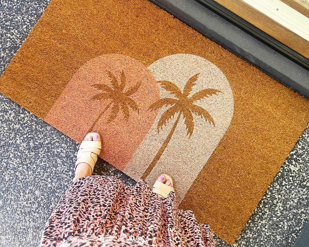 Boho Palms Doormat