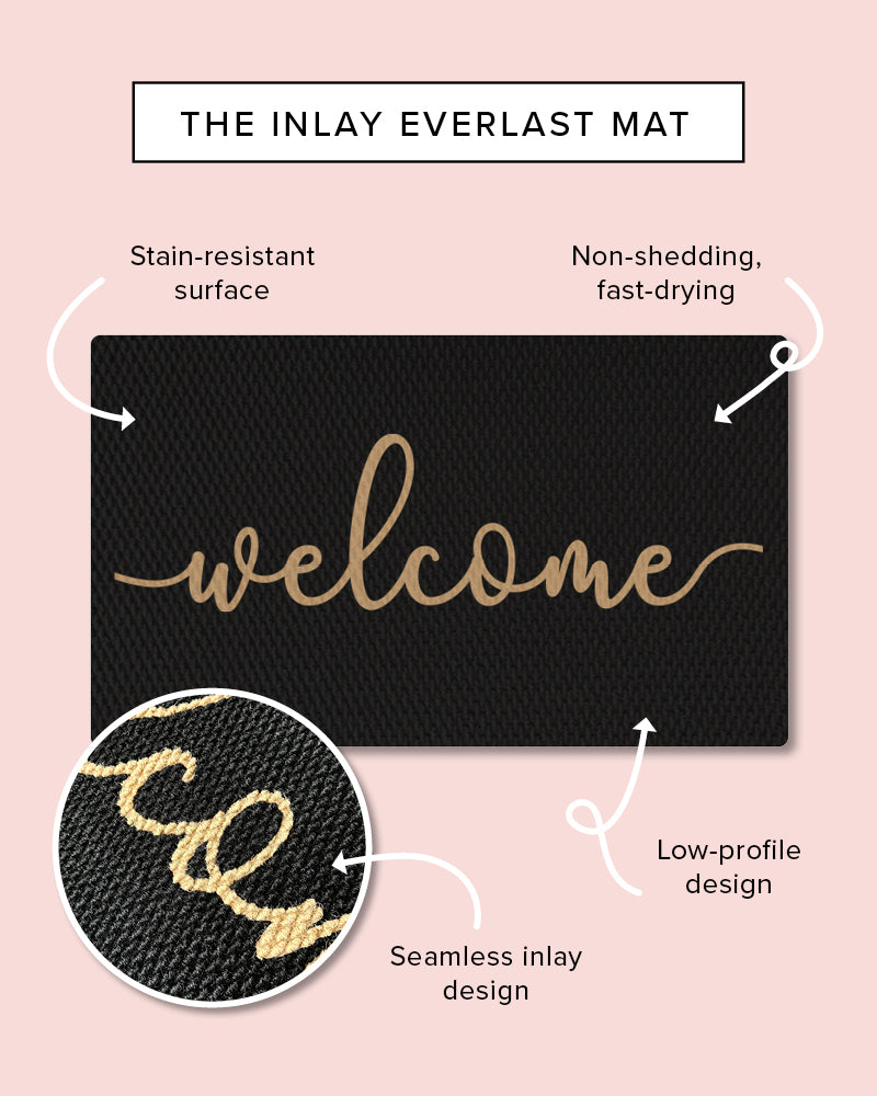 Everlast Inlay Wreath - Comes in 4 Colour Combinations