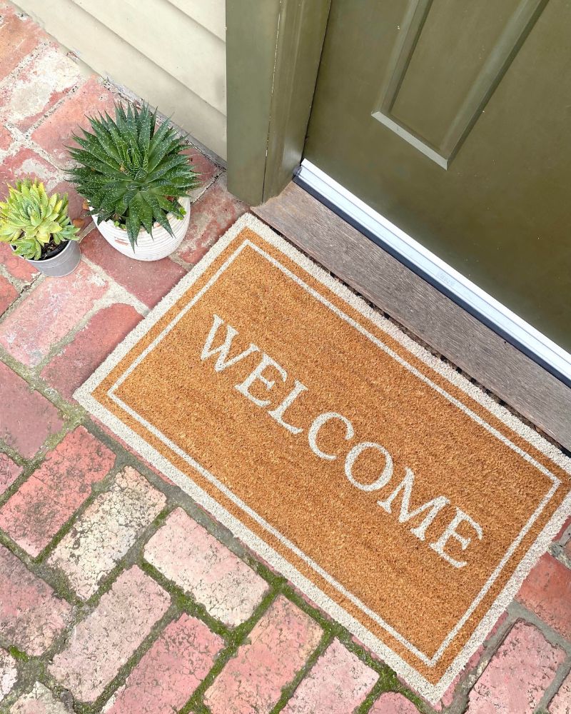 Welcome Sand Doormat