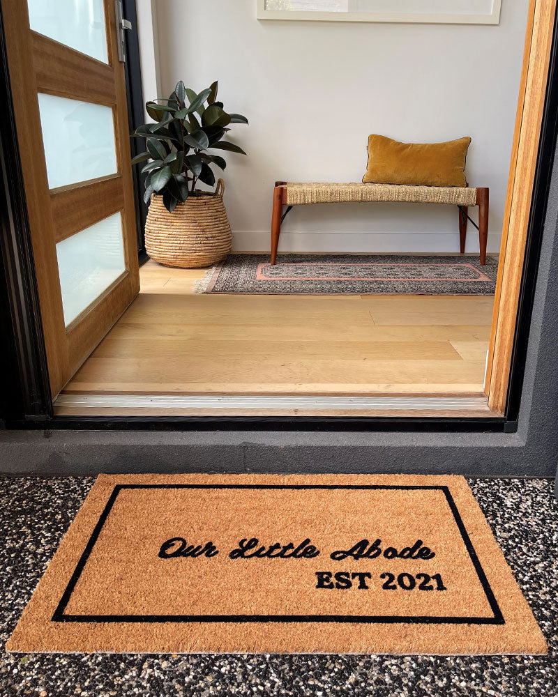 Our Little Abode Custom Doormat