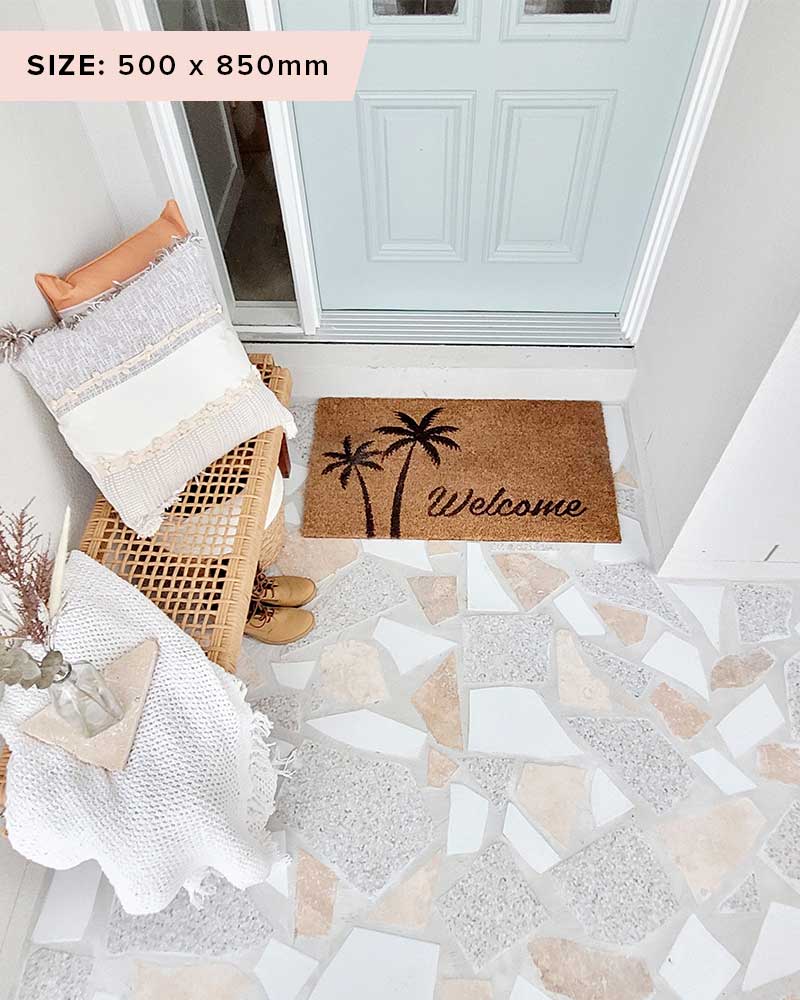 Welcome Palms Doormat